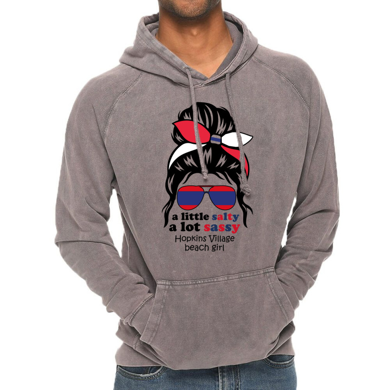 A Lot Sassy Beach Girl   Hopkins Village Beach, Be Vintage Hoodie | Artistshot