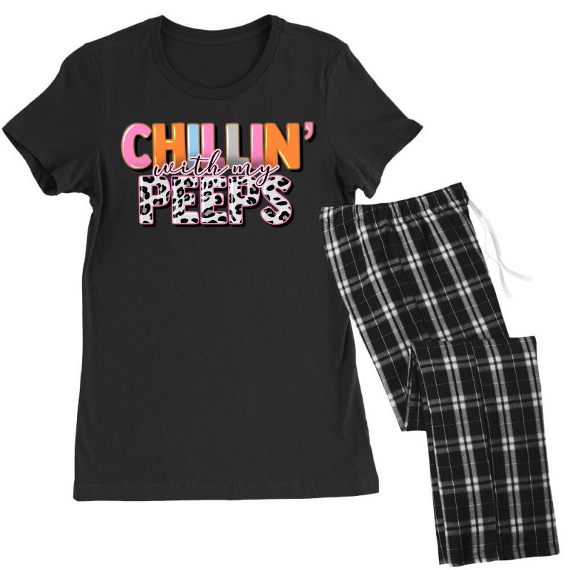 Chillin With My Peeps Women's Pajamas Set | Artistshot