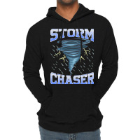 Storm Chaser Tornado Hurricane   Thunderstorm Lightweight Hoodie | Artistshot