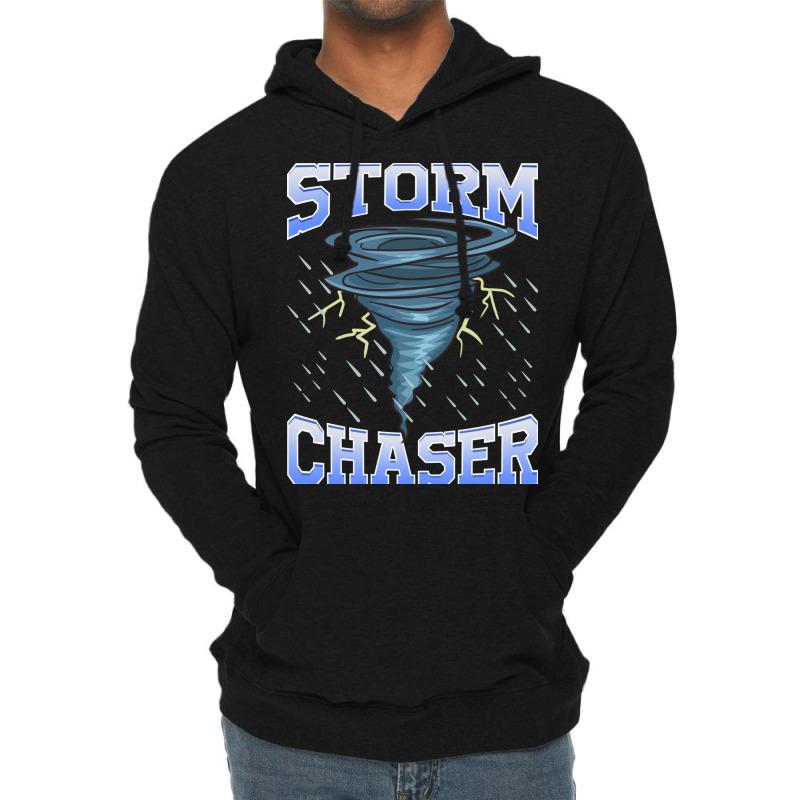 Storm Chaser Tornado Hurricane   Thunderstorm Lightweight Hoodie | Artistshot