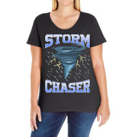 Storm Chaser Tornado Hurricane   Thunderstorm Ladies Curvy T-shirt | Artistshot