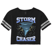 Storm Chaser Tornado Hurricane   Thunderstorm Scorecard Crop Tee | Artistshot