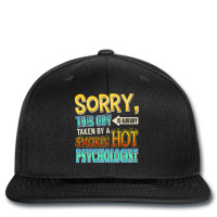 Sorry This Guy Is Taken By A Hot Psychologist Printed Hat | Artistshot