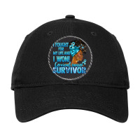 Cervical Cancer Survivor Black Woman Adjustable Cap - Leatherette Patch | Artistshot