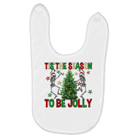 Tis' The Season To Be Jolly Baby Bibs | Artistshot