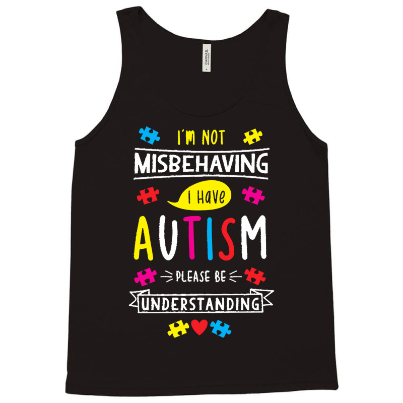 Autism T  Shirt Autism Awarenes Cute Tank Top by joanie38206 | Artistshot