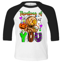 Thinking Of You Halloween Toddler 3/4 Sleeve Tee | Artistshot