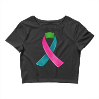 Metastatic Breast Cancer Ribbon Crop Top | Artistshot