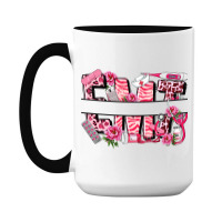 Breast Cancer Emt Emergency Medical Technician 15 Oz Coffee Mug | Artistshot