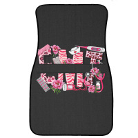 Breast Cancer Emt Emergency Medical Technician Front Car Mat | Artistshot