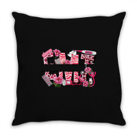 Breast Cancer Emt Emergency Medical Technician Throw Pillow | Artistshot