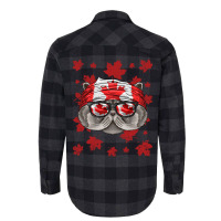 Canadian Persian Cat Patriotic Canada Flag Maple L Flannel Shirt | Artistshot