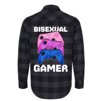 Bisexual Gamer Lgbt Kawaii Anime Gaming Bi Pride F Flannel Shirt | Artistshot