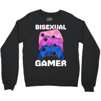 Bisexual Gamer Lgbt Kawaii Anime Gaming Bi Pride F Crewneck Sweatshirt | Artistshot