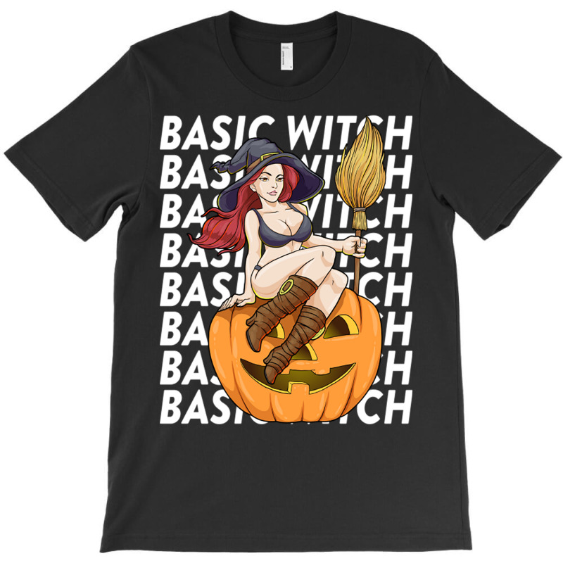 Basic Witch Halloween Costume Funny Sarcastic T-shirt | Artistshot