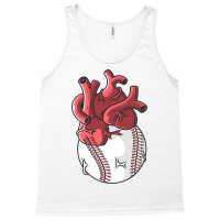 Baseball Heart Love Fast Pitch Softball Baseball P Tank Top | Artistshot