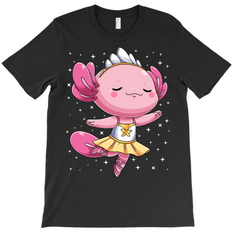 Ballerina Axolotl Ballet Dancer Kids Girls Balleri T-shirt | Artistshot