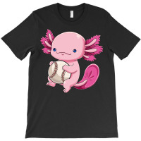 Axolotl Baseball Player Baseballotl Mexican Salama T-shirt | Artistshot