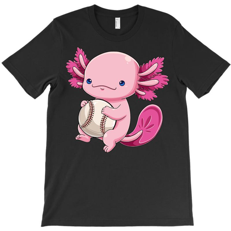 Axolotl Baseball Player Baseballotl Mexican Salama T-shirt | Artistshot