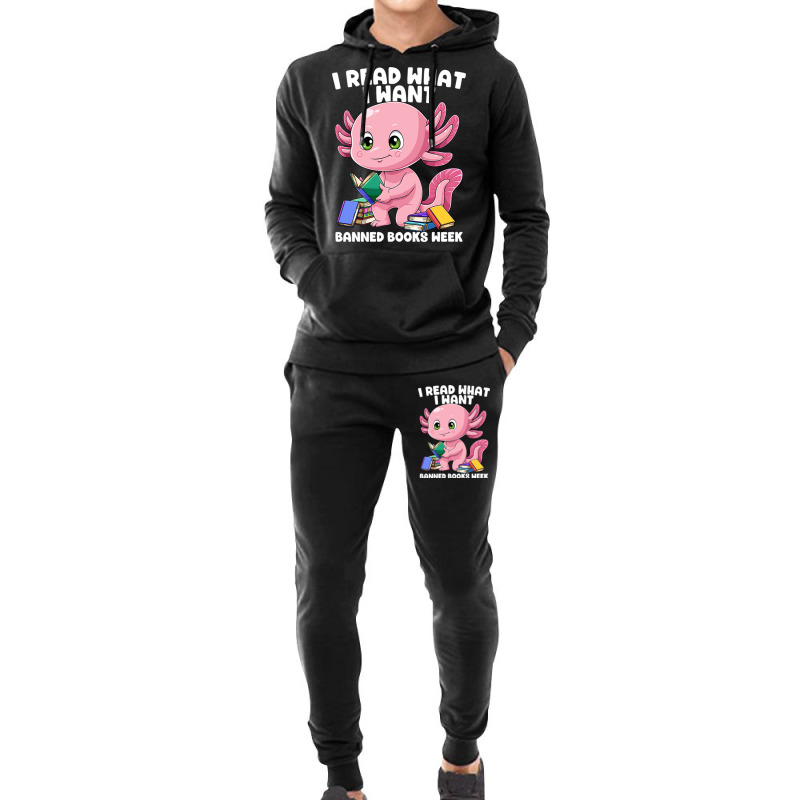 Axolotl Book I Read What I Want Bookworm Mexican S Hoodie & Jogger Set | Artistshot