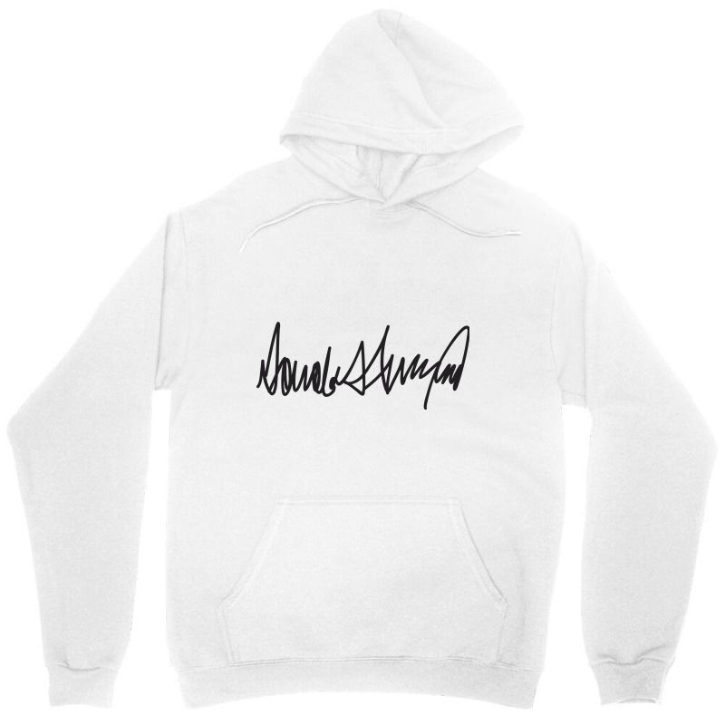 Donald Trump Signature Unisex Hoodie | Artistshot