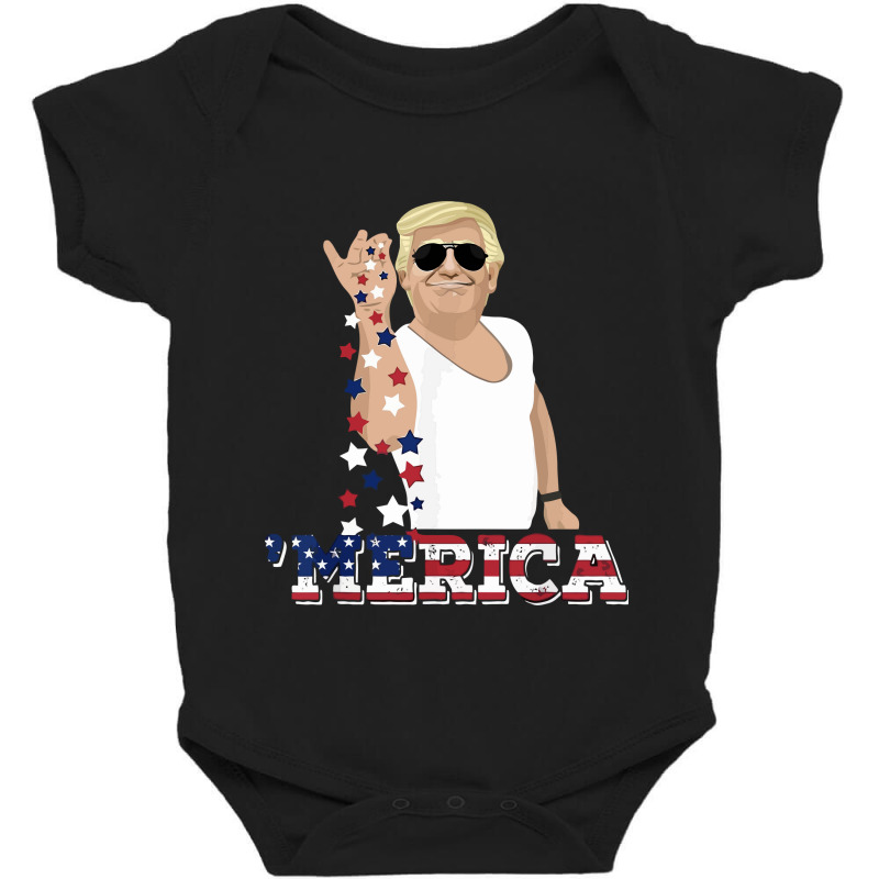 Funny Trump Baby Bodysuit | Artistshot