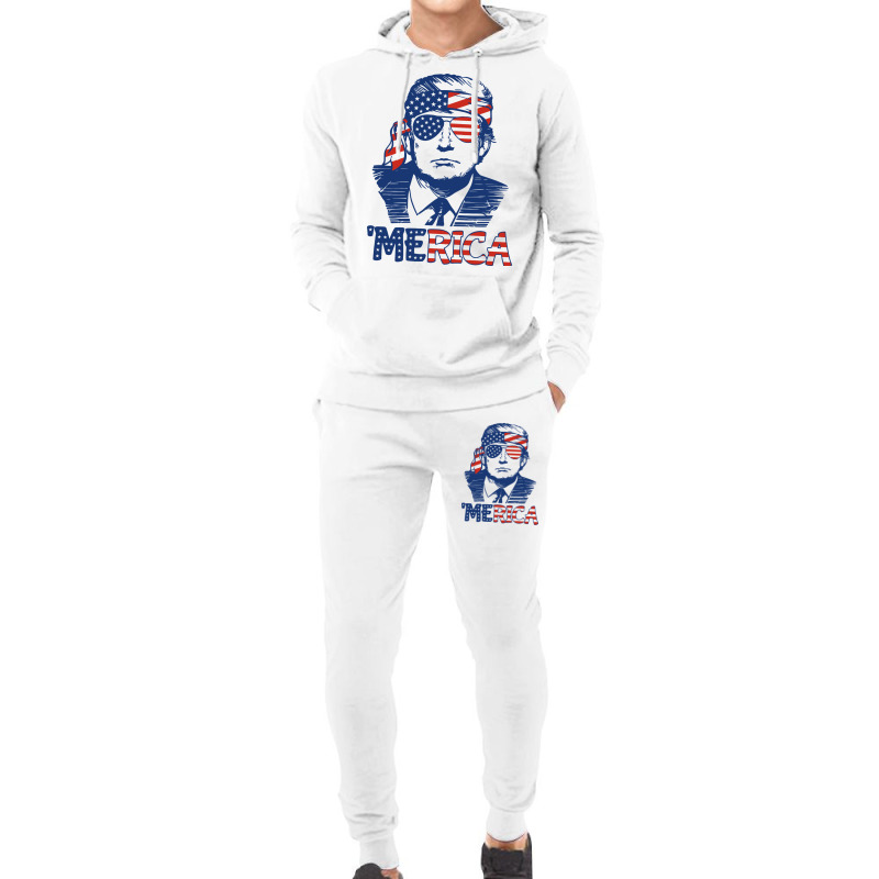 Trump 'merica Hoodie & Jogger Set | Artistshot