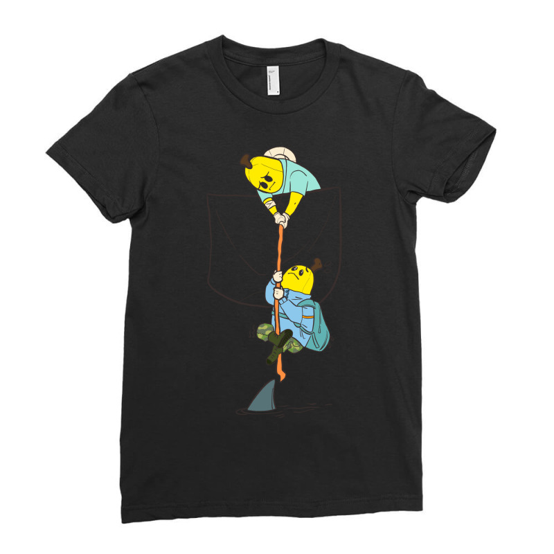 Banana In Pocket Sublimation Ladies Fitted T-Shirt by hernanadez | Artistshot