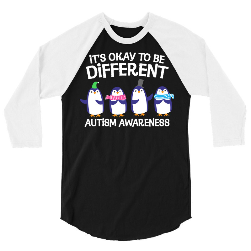 Autism T  Shirt Autism Awareness Be Different T  Shirt 3/4 Sleeve Shirt by joanie38206 | Artistshot