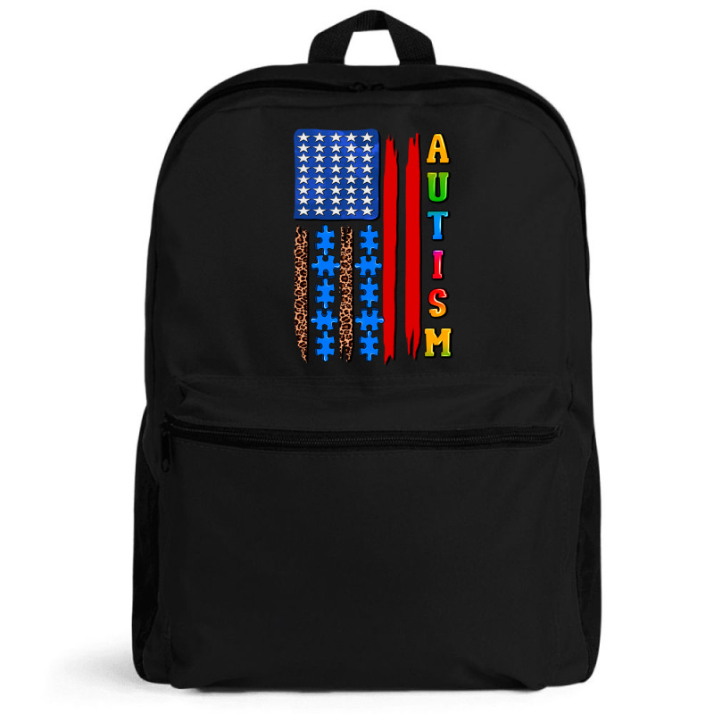 Autism American Flag Backpack | Artistshot