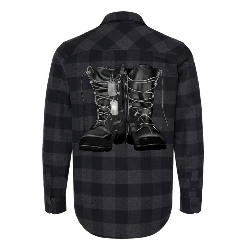 Soldier Boots Flannel Shirt | Artistshot