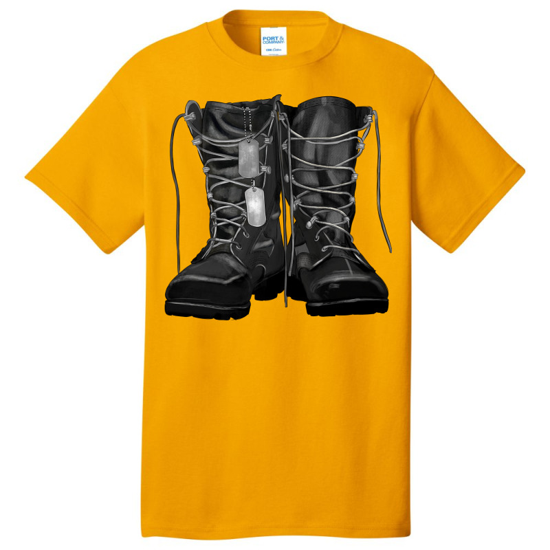 Soldier Boots Basic T-shirt | Artistshot