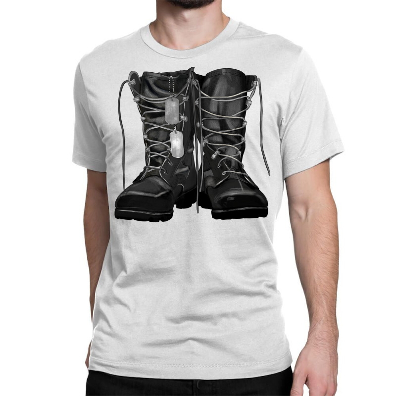 Soldier Boots Classic T-shirt | Artistshot