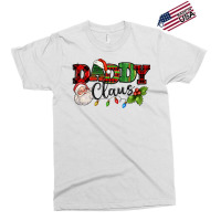 Daddy Claus Santa Christmas Lights And Holly Exclusive T-shirt | Artistshot