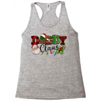 Daddy Claus Santa Christmas Lights And Holly Racerback Tank | Artistshot