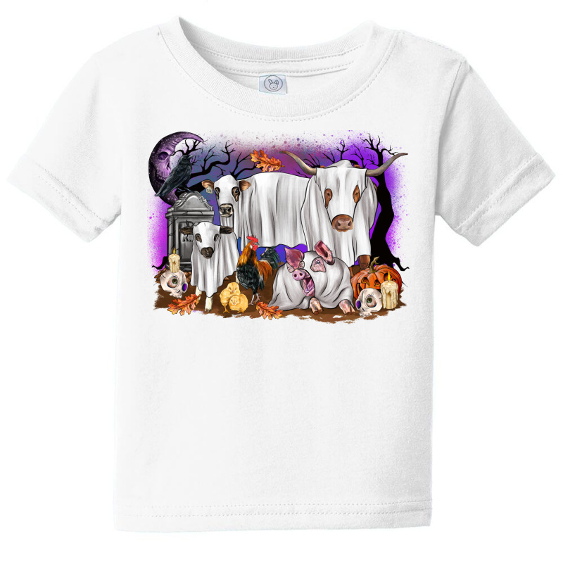 Halloween Farm Animals Baby Tee by Neo Western | Artistshot