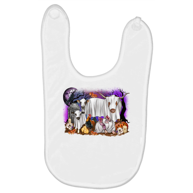 Halloween Farm Animals Baby Bibs by Neo Western | Artistshot