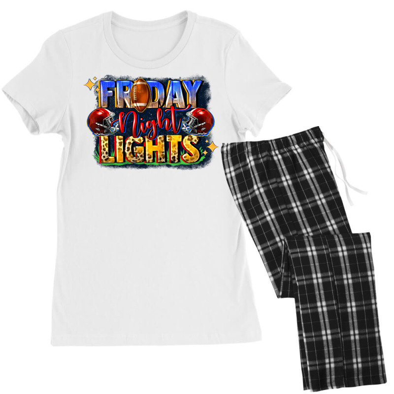 Friday Night Lights Football Women's Pajamas Set by FaDigitalArtStudio | Artistshot