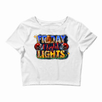 Friday Night Lights Football Crop Top | Artistshot