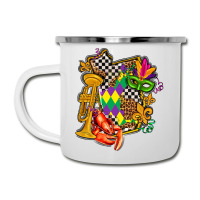 Mississippi Map Mardi Gras Camper Cup | Artistshot