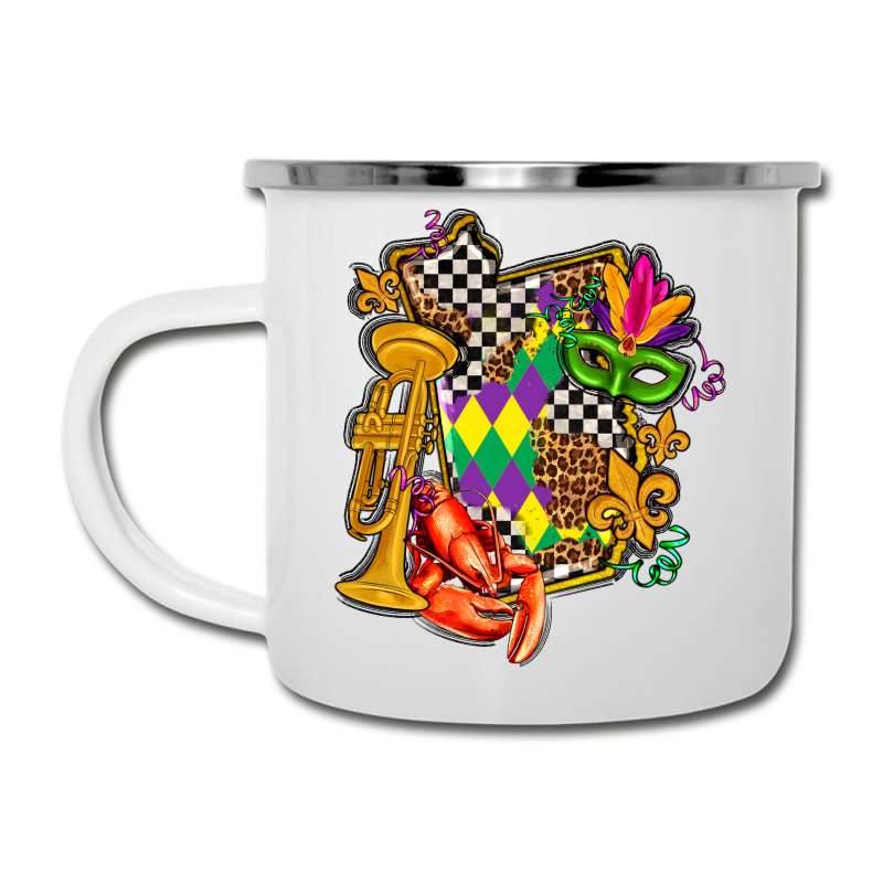 Mississippi Map Mardi Gras Camper Cup | Artistshot