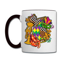 Mississippi Map Mardi Gras Coffee Mug | Artistshot