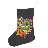 Mississippi Map Mardi Gras Holiday Stocking | Artistshot