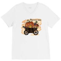 Harvest Time Sublimation V-neck Tee | Artistshot