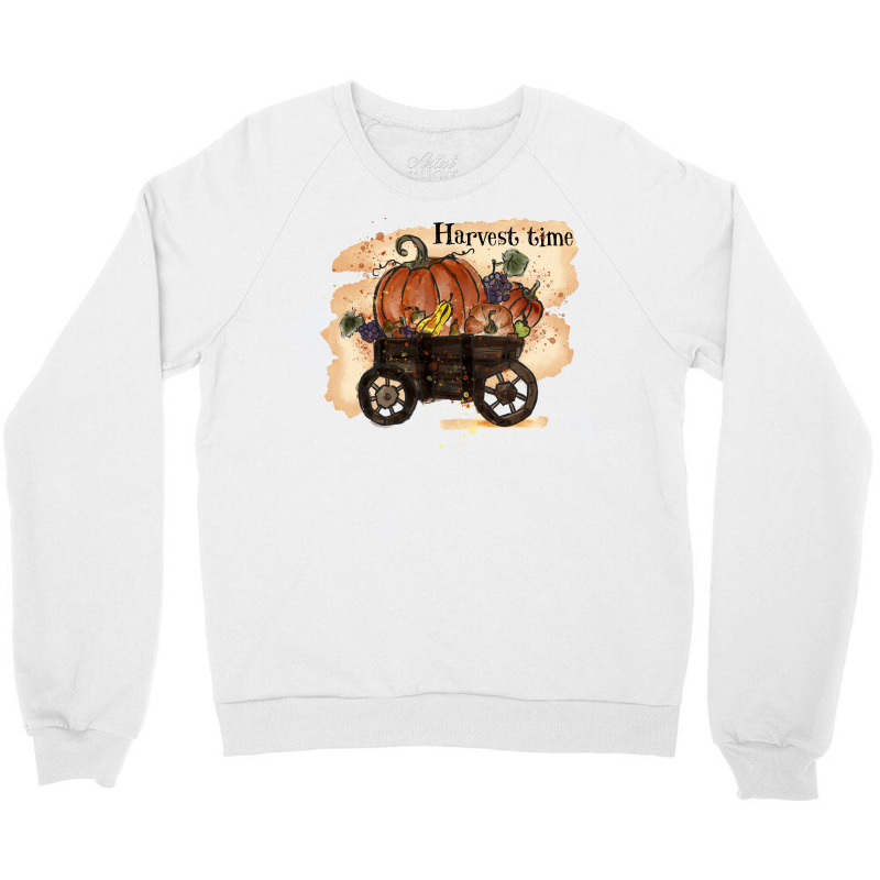 Harvest Time Sublimation Crewneck Sweatshirt by hernanadez | Artistshot