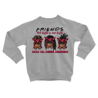 Fight Sickle Cell Alone Afro Messy Buns Toddler Sweatshirt | Artistshot