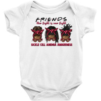 Fight Sickle Cell Alone Afro Messy Buns Baby Bodysuit | Artistshot