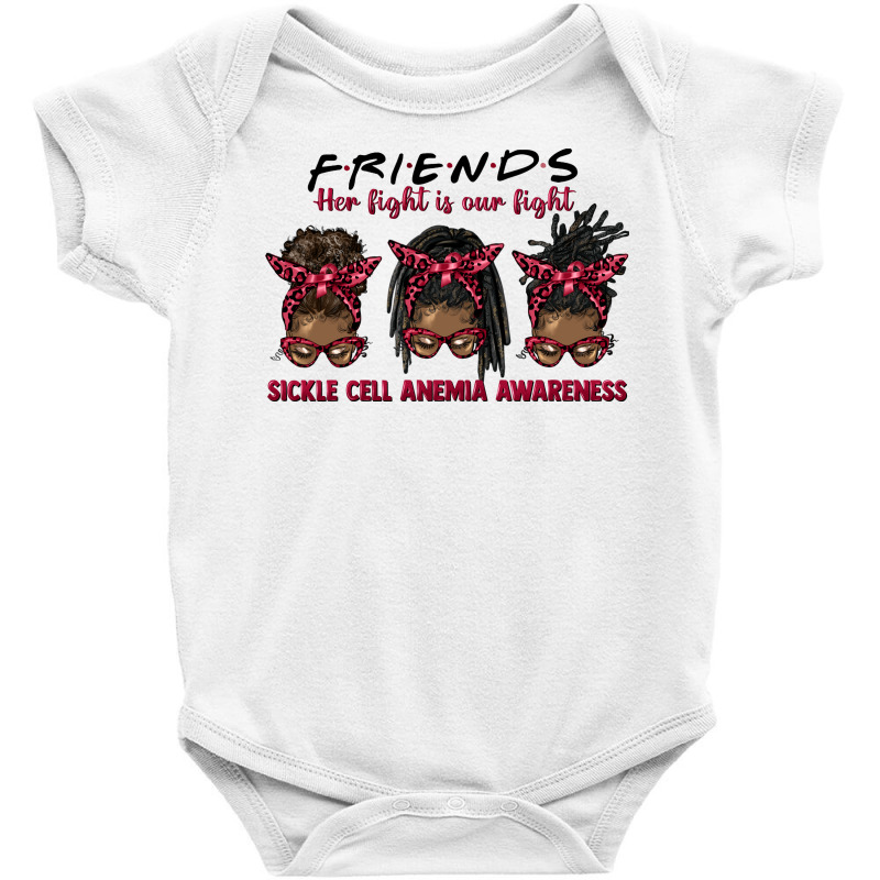 Fight Sickle Cell Alone Afro Messy Buns Baby Bodysuit by HRA Design Shop | Artistshot