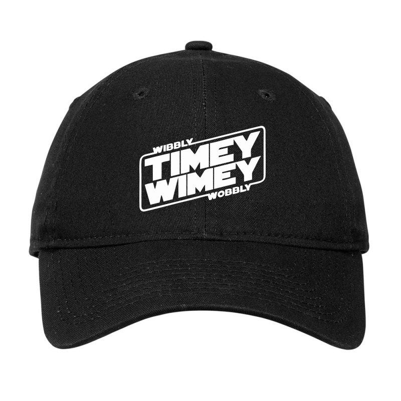 The Wibbly Wobbly Timey Wimey Adjustable Cap by Ulhamerokkyna | Artistshot