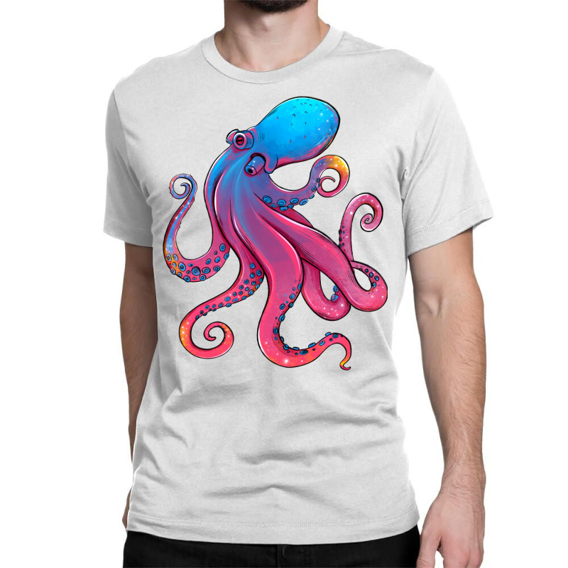 Octopus Classic T-shirt by HRA Design Shop | Artistshot